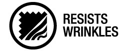 Resists Wrinkles